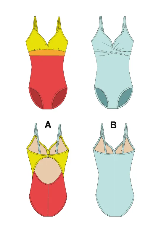 3350 // One-Piece Swimsuits