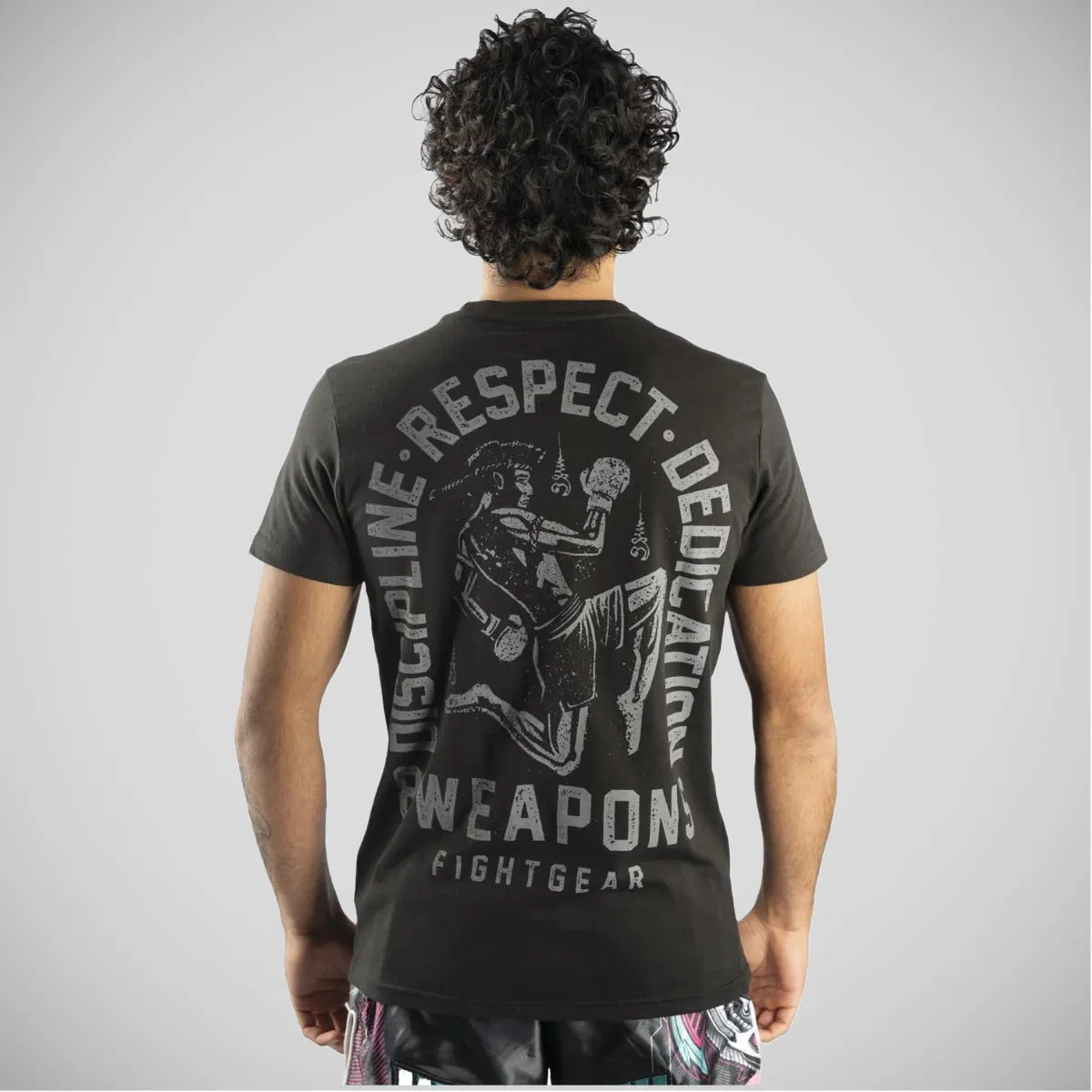 8 Weapons Tombstone T-Shirt Black