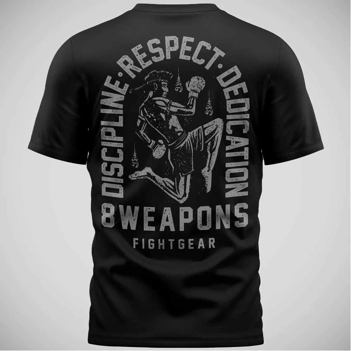 8 Weapons Tombstone T-Shirt Black