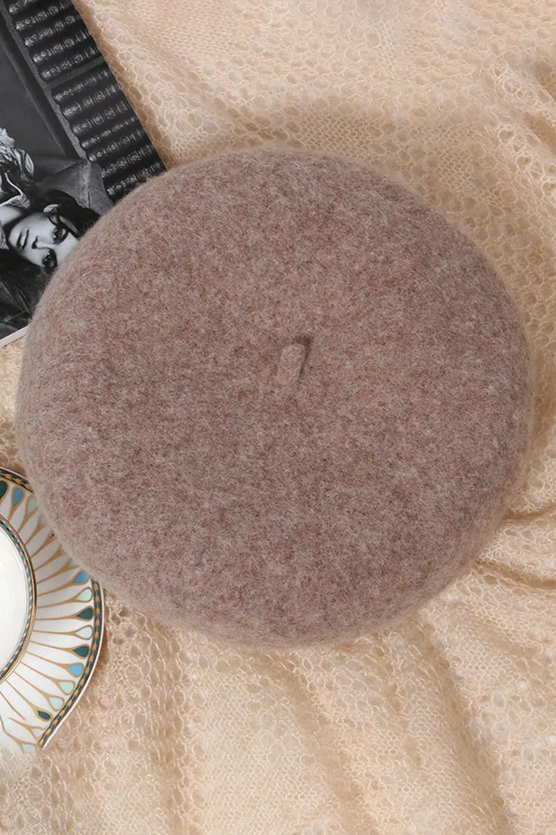 ADJUSTABLE RETRO THICKENED BERET