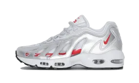 Air Max 96 Metallic Silver Supreme