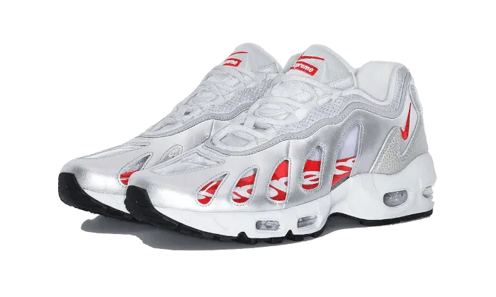 Air Max 96 Metallic Silver Supreme