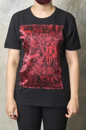 ARCADIA TEE SHIRT - RED (made to order)