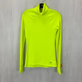 Athletic Top Long Sleeve Collar By Under Armour  Size: M