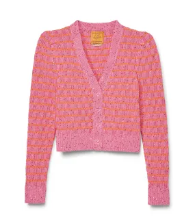 Basket Weave Petite Cardigan