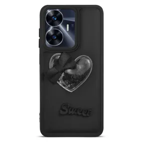 Bow Heart Cute Phone Back Cover for Realme C55