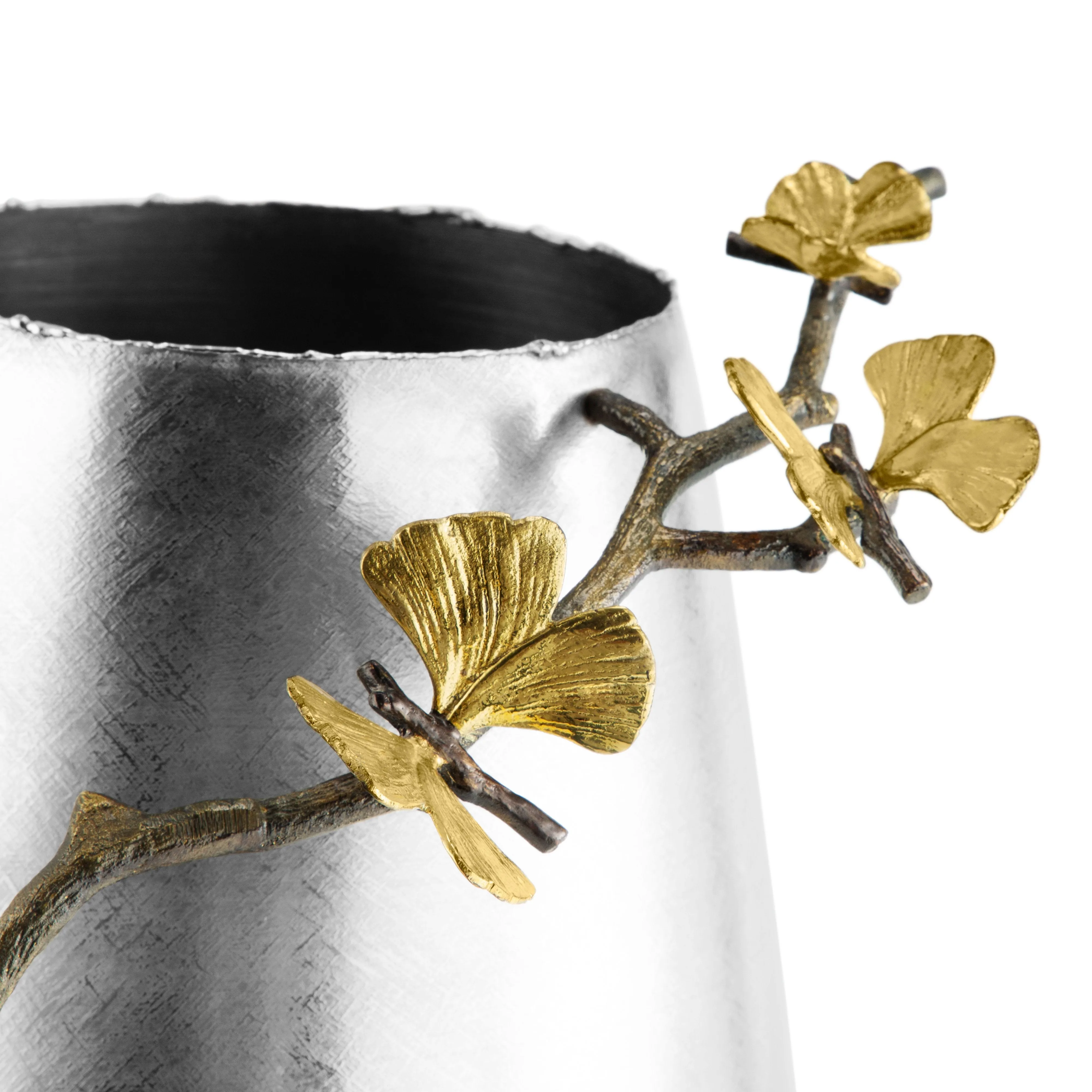 Butterfly Ginkgo Vase