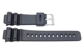 Casio Style Replacement 16mm Black Watch Strap GS-16