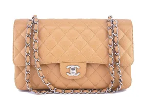 Chanel Beige Caviar Medium Classic 2.55 Double Flap Bag