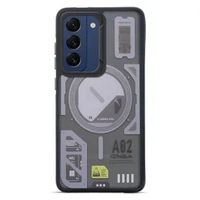 Circuit Printed Hard Back Cover Case For Samsung S22 5G