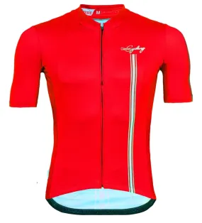 Classic Cycling Flex 2 Jersey Red- Men's