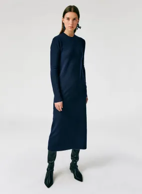 Compact Stretch Cashmere Dress