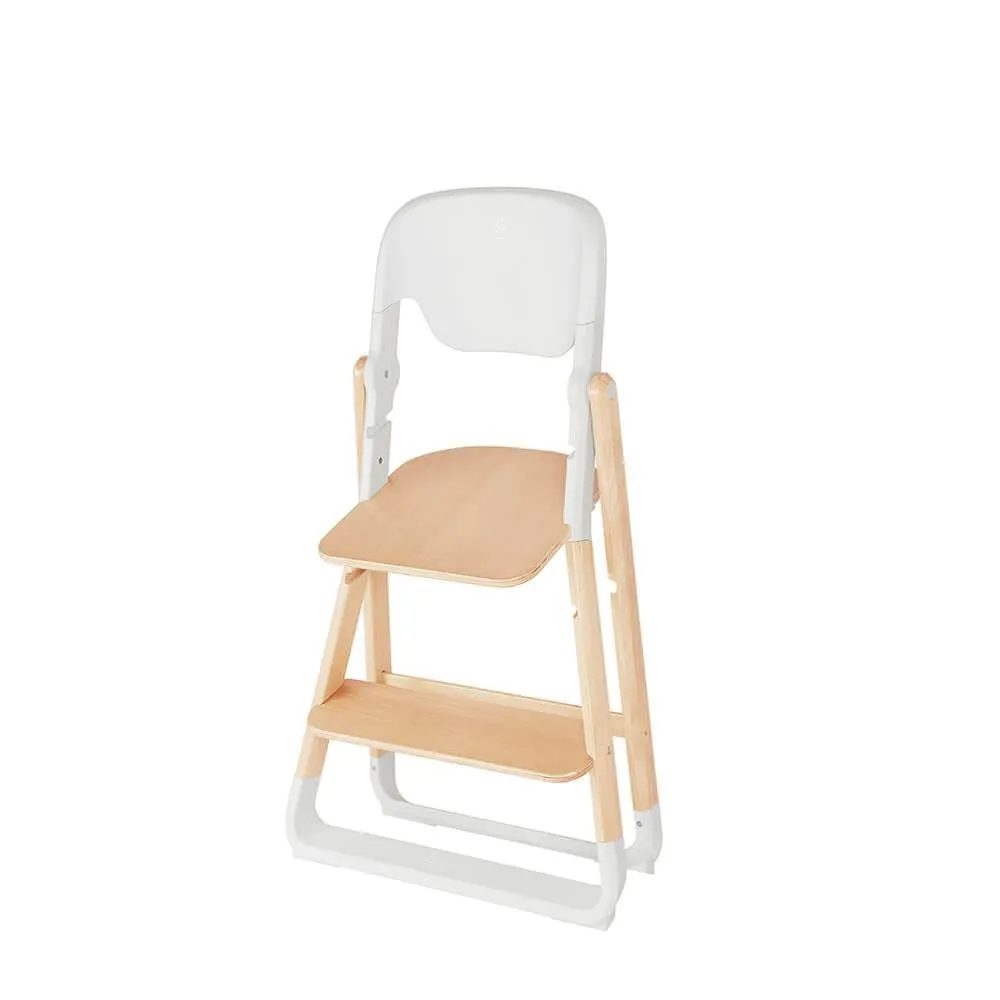 Ergobaby Evolve Highchair with Infant Seat & Tray - Natural Wood