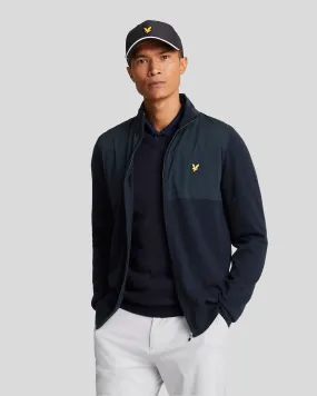 Golf Overlay Full Zip Knit