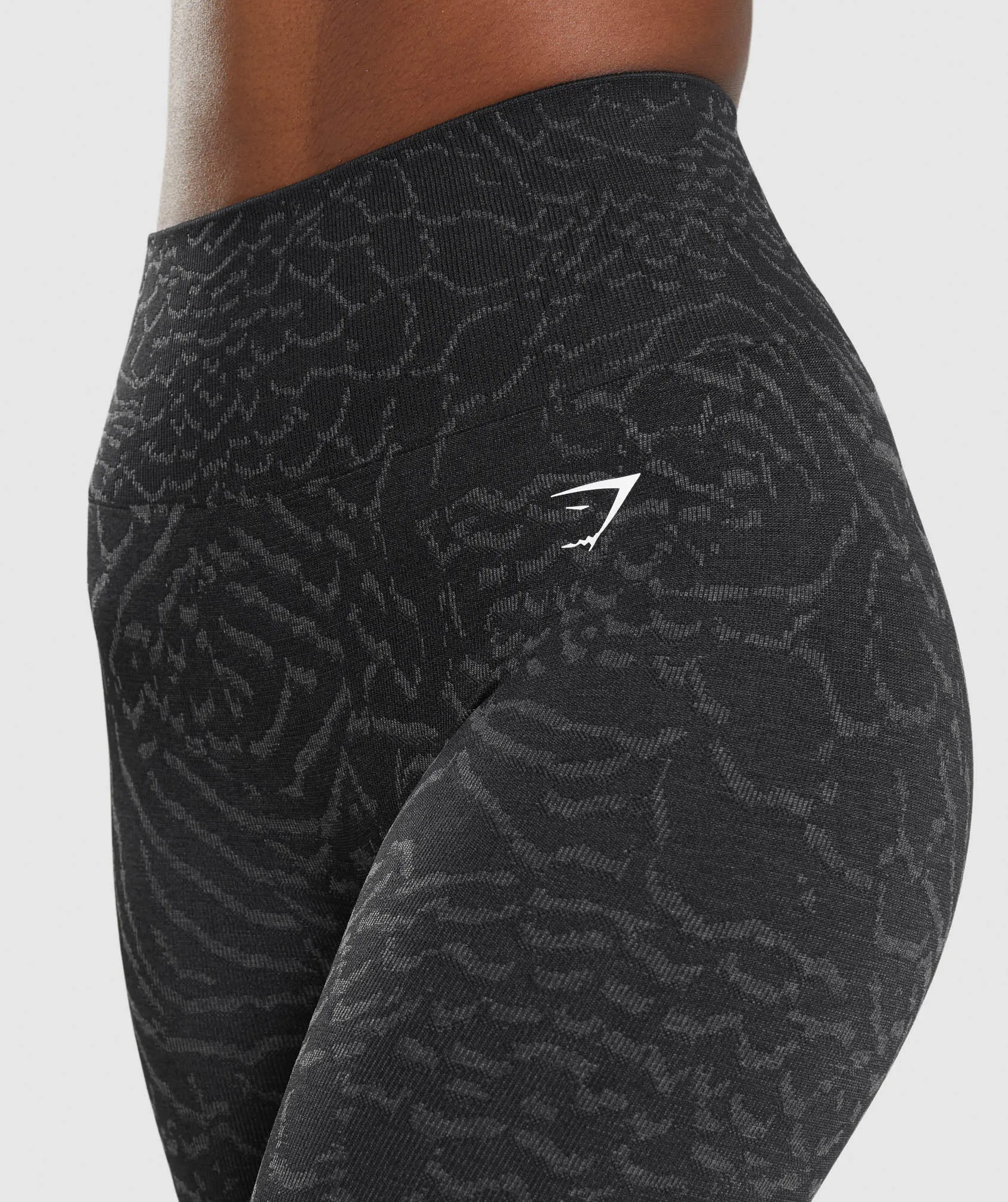 Gymshark Adapt Animal Seamless Leggings - Black