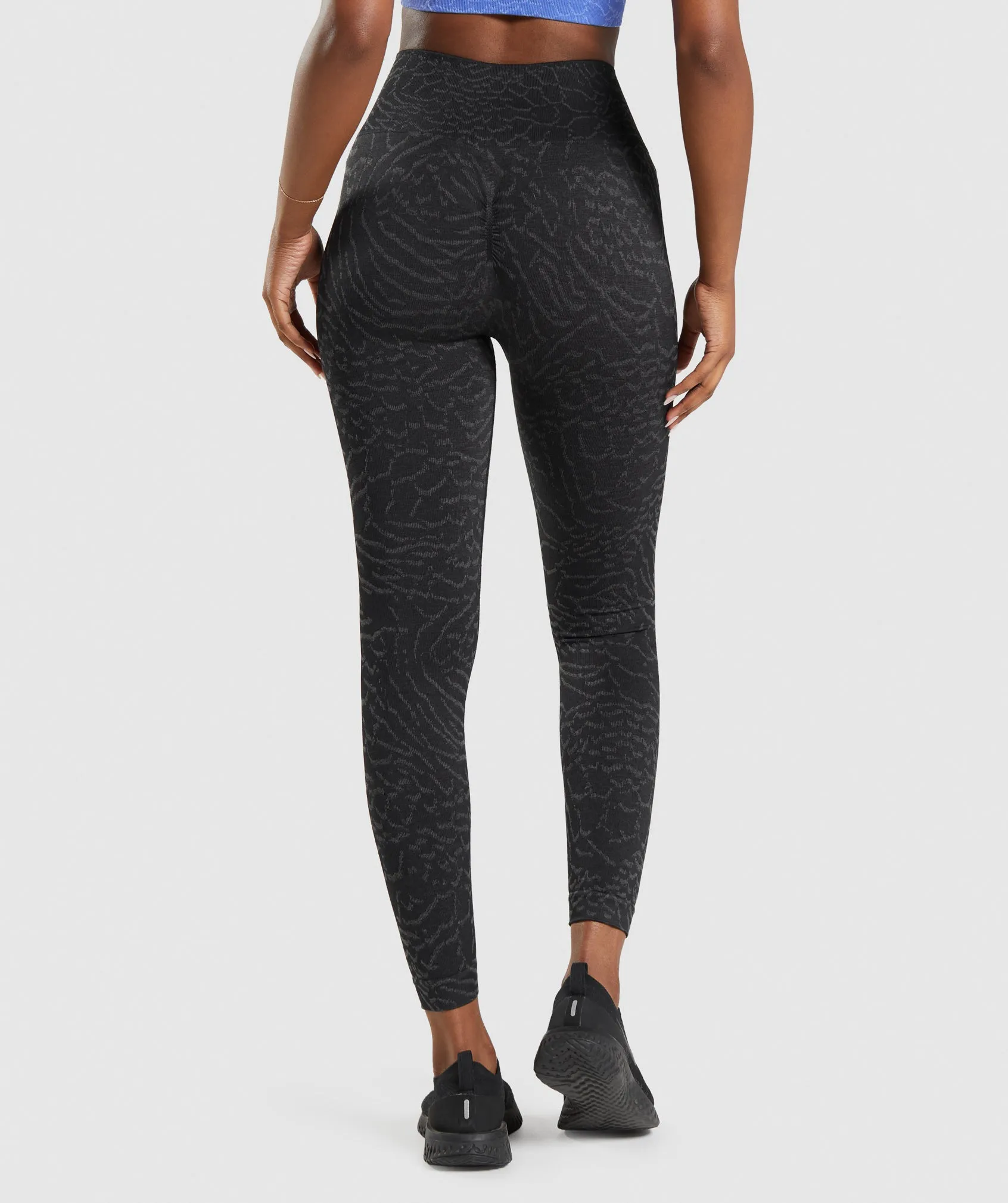 Gymshark Adapt Animal Seamless Leggings - Black