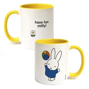 have fun miffy!  Personalised Coloured Insert Mug