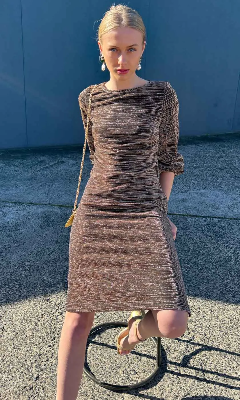 HOSS Super Copper/Gold Dress