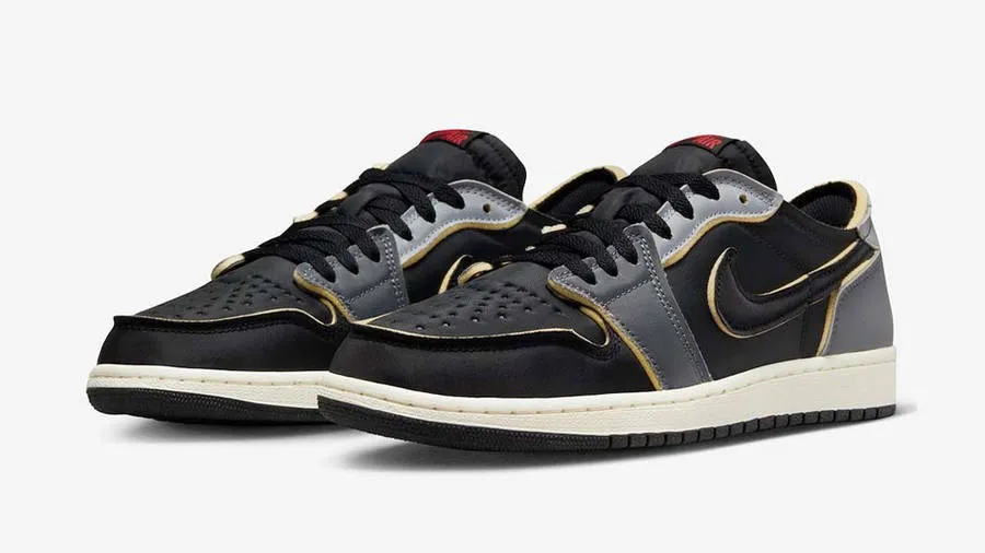 JORDAN 1 LOW OG EX BLACK SMOKE GREY