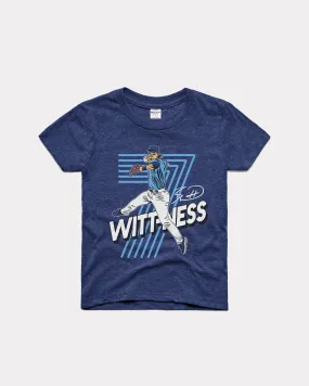 Kids Bobby Witt Jr Wittness Navy T-Shirt