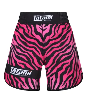 Ladies Recharge Grappling Shorts - Pink