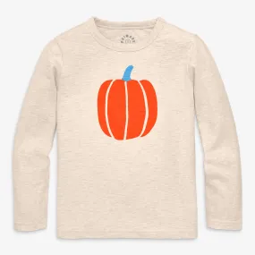 Long sleeve pumpkin tee