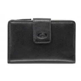 Mancini Equestrian-2 Ladies' RFID Secure Medium Clutch Wallet