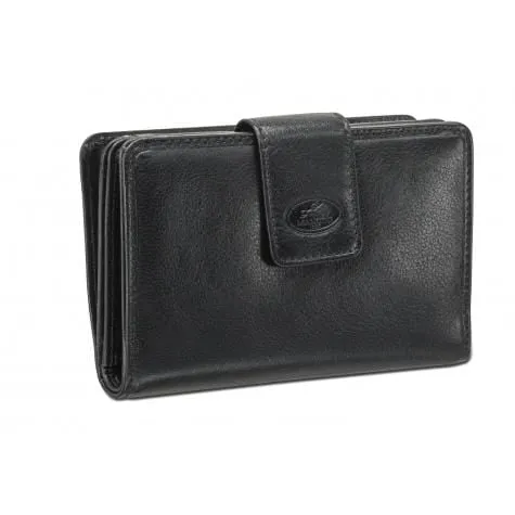 Mancini Equestrian-2 Ladies' RFID Secure Medium Clutch Wallet