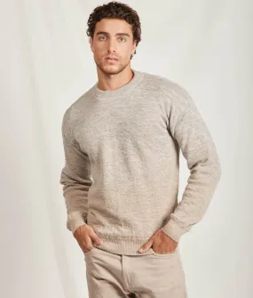 Organic Alpaca Growing Shadows Sweater - Gray