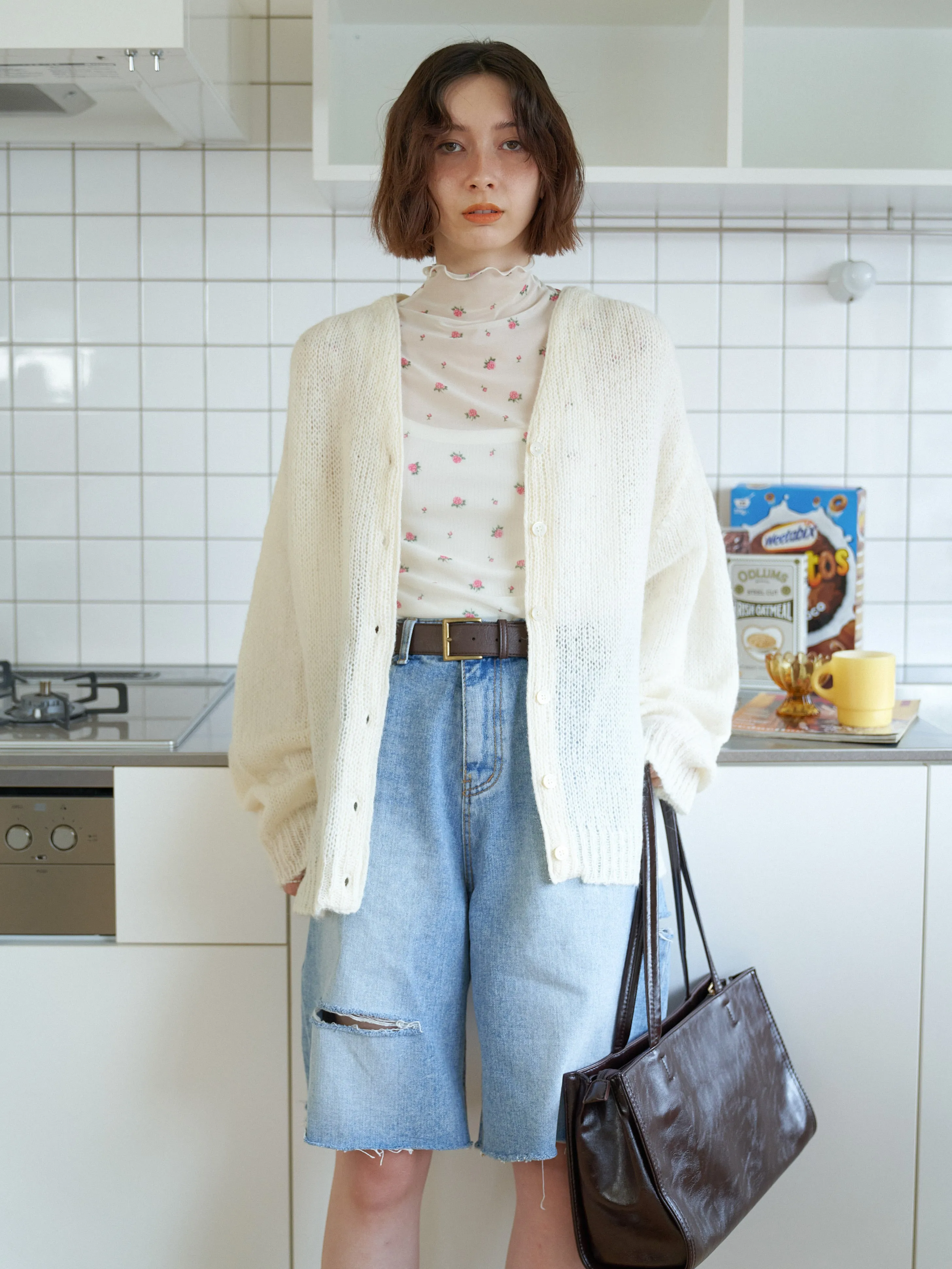 Oversized Knit Cardigan