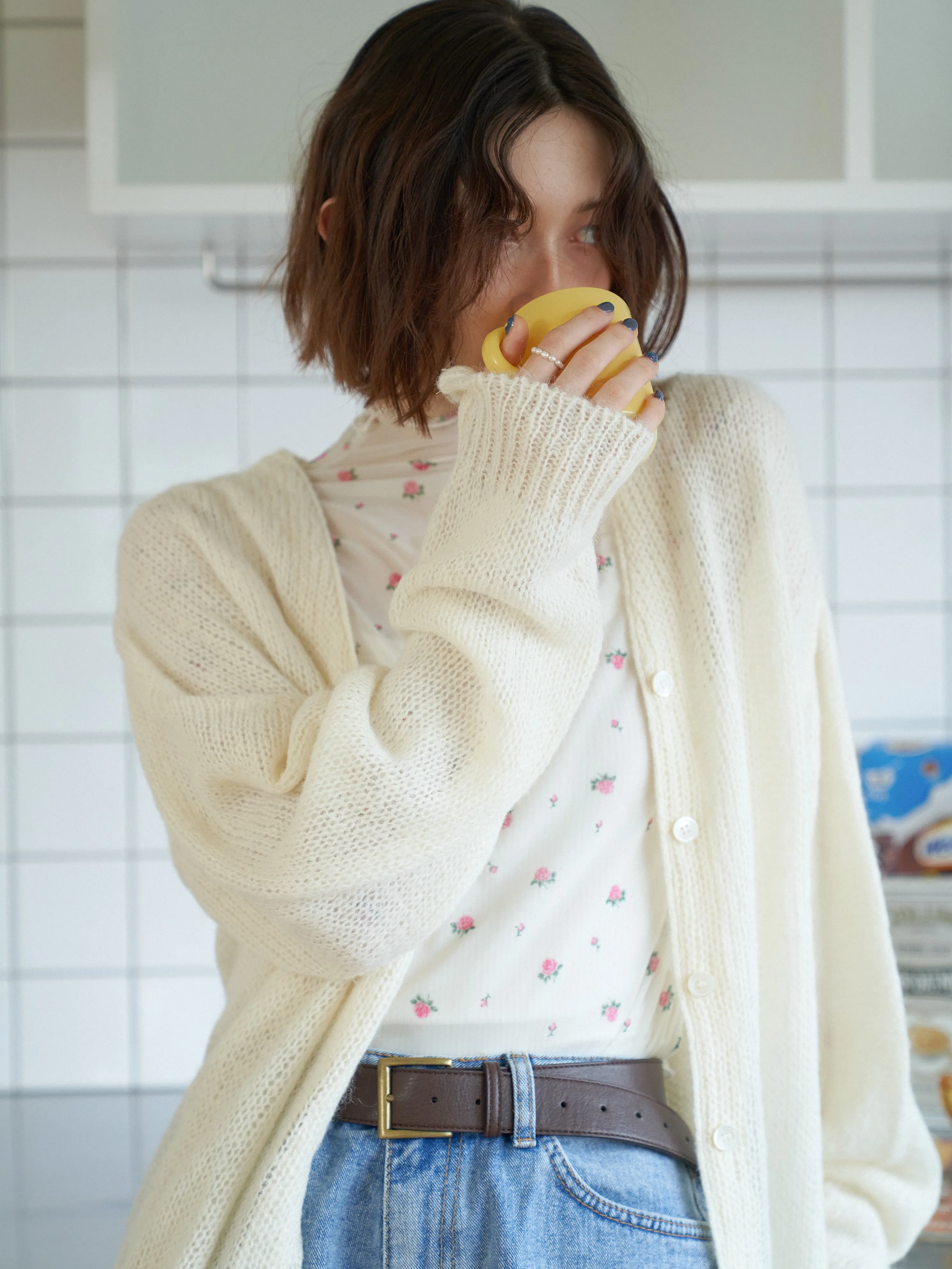 Oversized Knit Cardigan