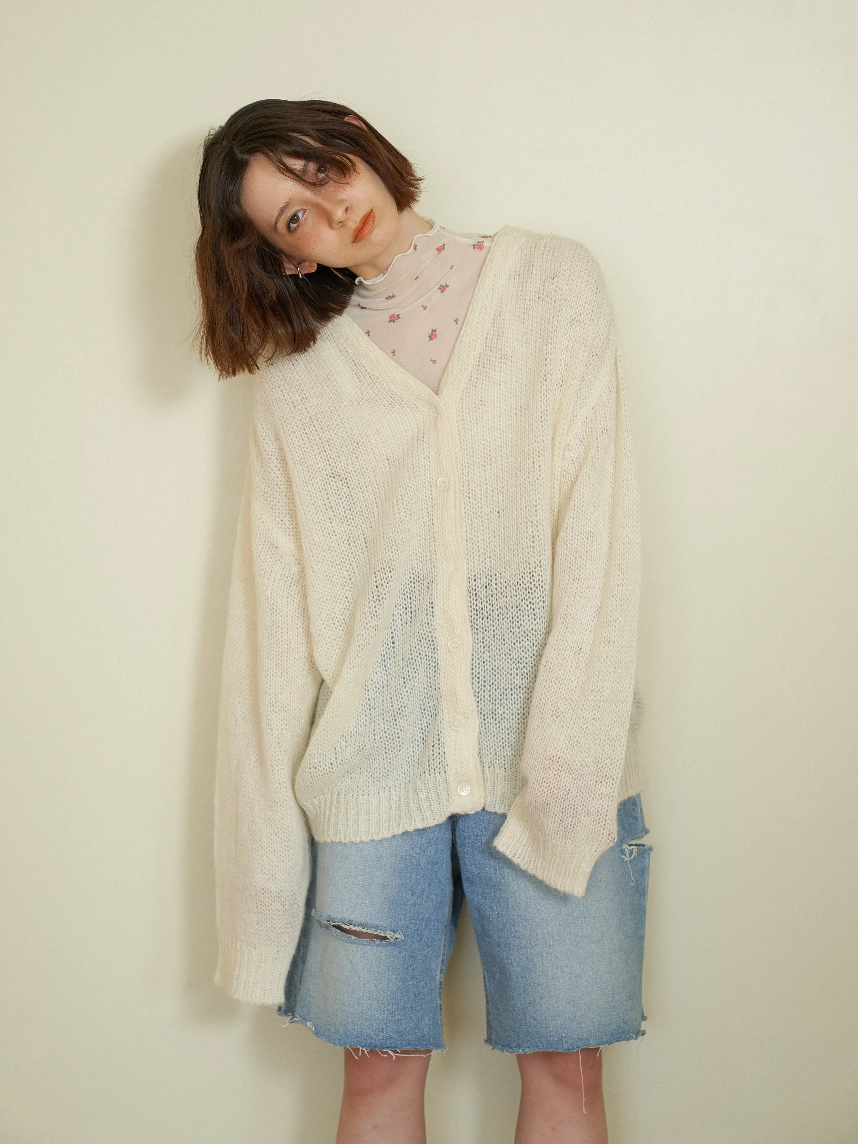 Oversized Knit Cardigan