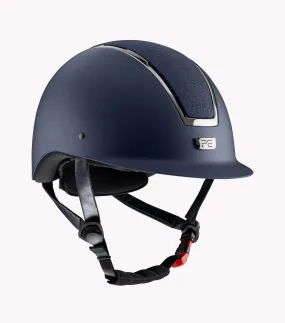 PEI BSI KiteMark VG1 Glitter Helmet (Navy)