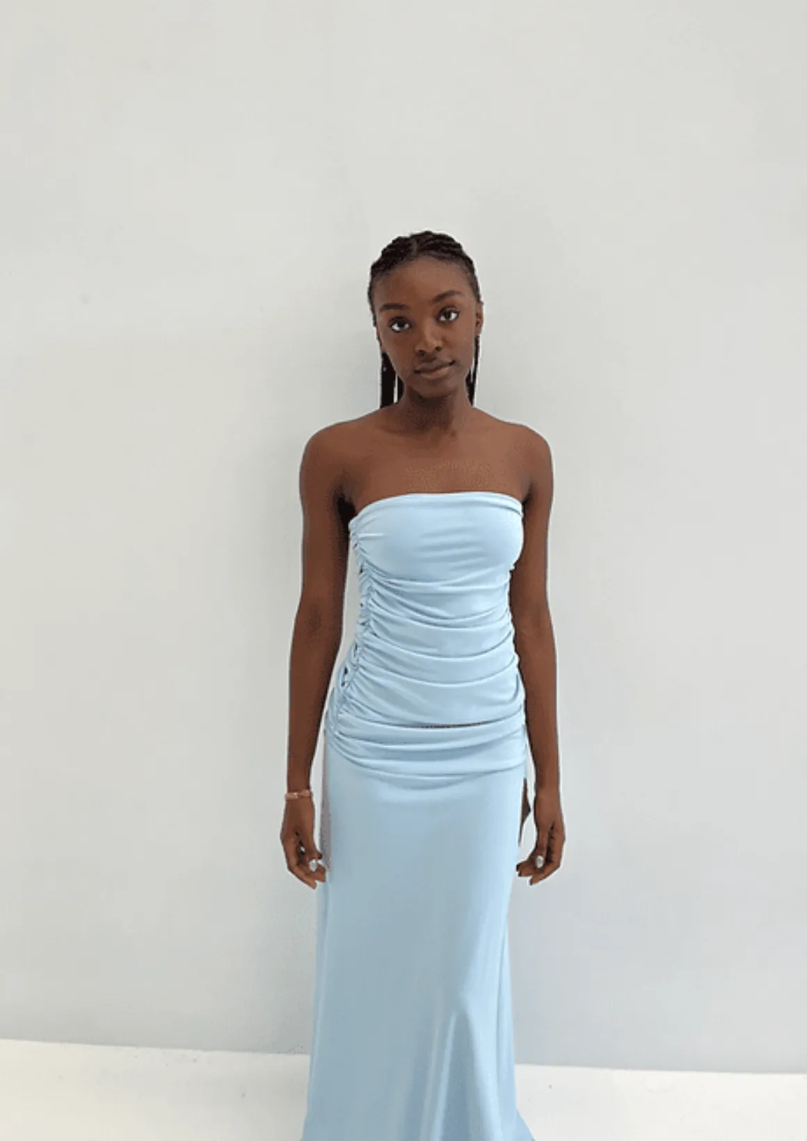 Remi Dress - Ice Blue