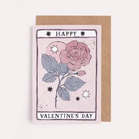 Rose Valentine's Day Card