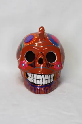 Sugar Skull w/Mohawk - Large