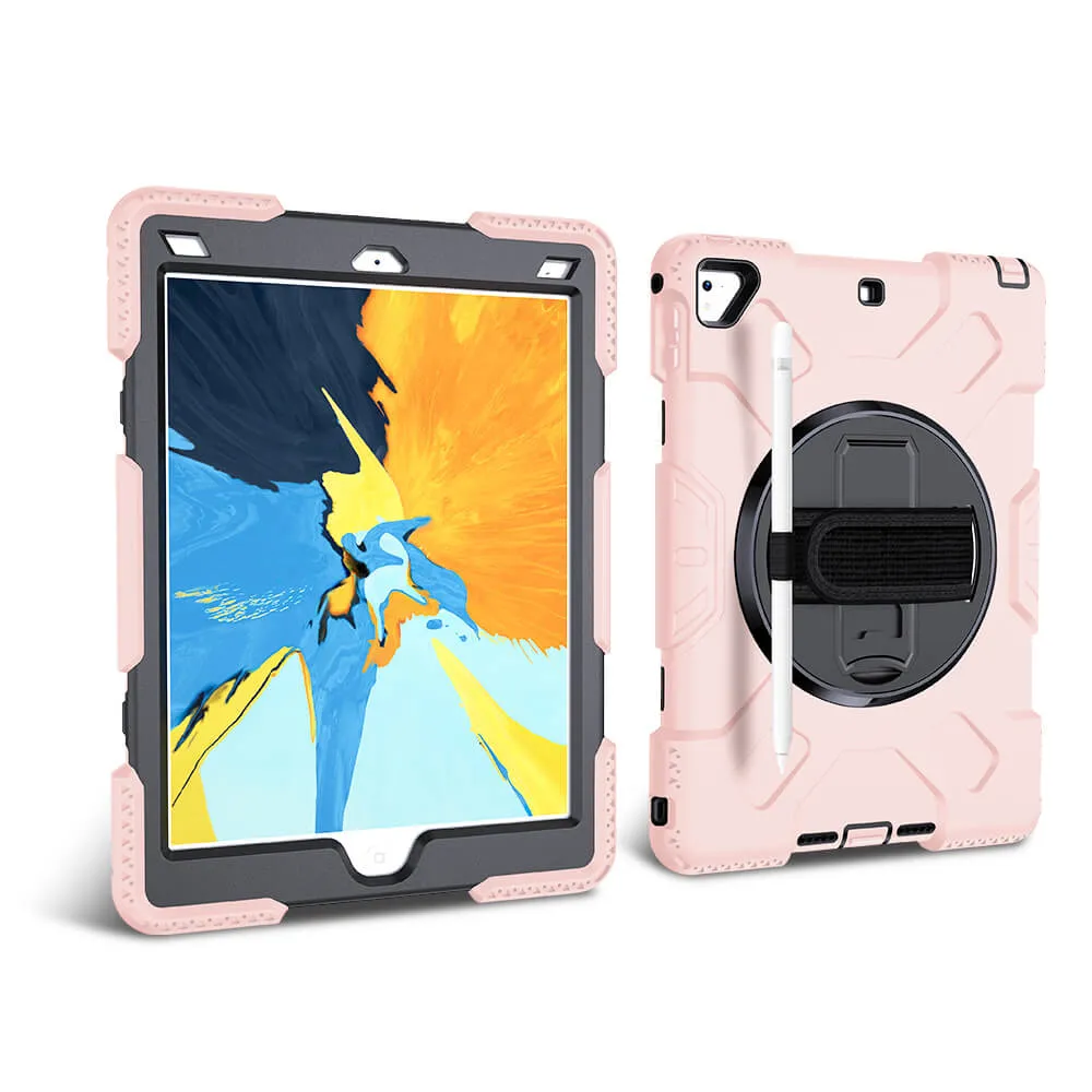 Tough On iPad 5 / 6th Gen 9.7" Case Rugged Protection Pink